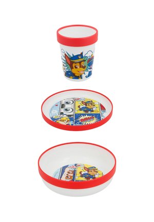 Paw Patrol SET   - Kinder Geschirrset - weiß