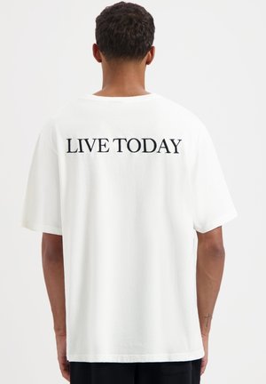Tomorrowland Store Print T-shirt - white