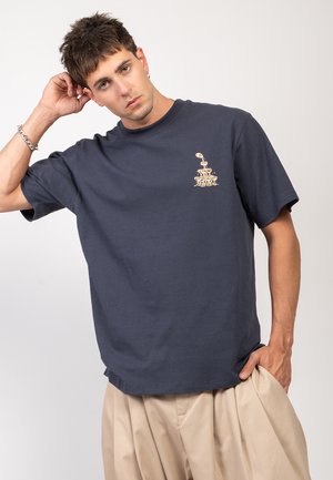Kaotiko UNISEX - Print T-shirt - navy