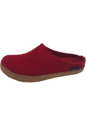 Haflinger Hausschuh - rubin