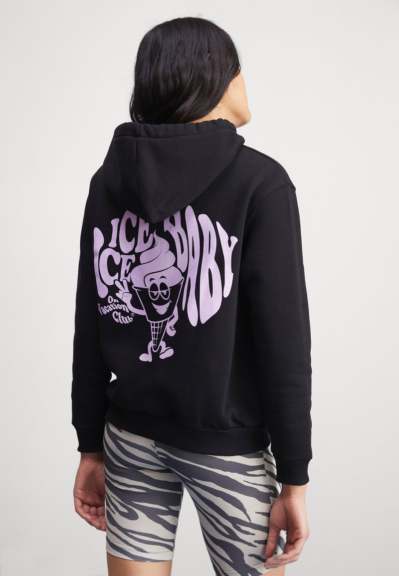 On Vacation ICE ICE BABY LADIES HOODIE Sweatshirt black/noir