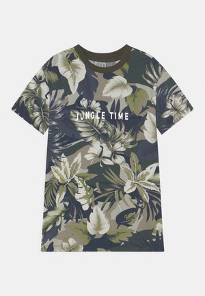 BOYS JUNGLE TIME - T-Shirt print - green