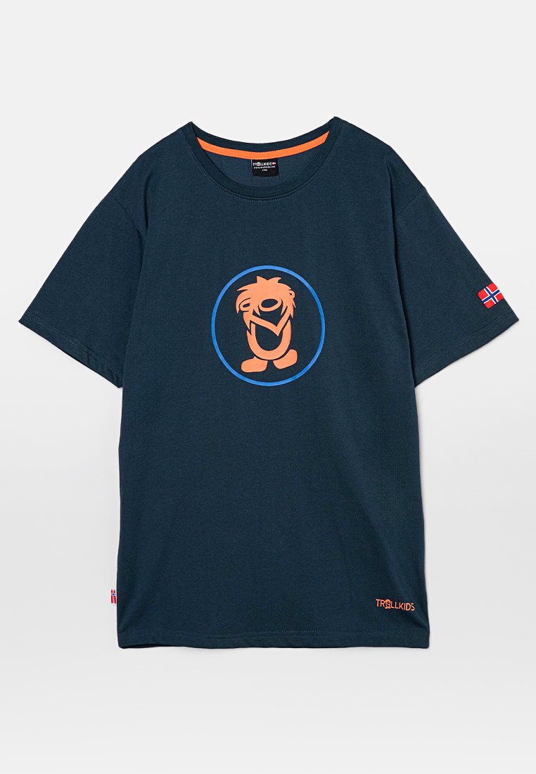 Trollkids T-shirt print donkerblauw Trollkids T-shirt print donkerblauw