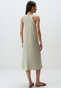 Jimmy Key HALTER NECK MIDI - Jerseykleid - taş
