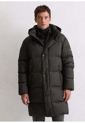 Daunenmantel - black