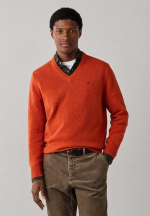 Hackett London, Jersey de punto - spice orange