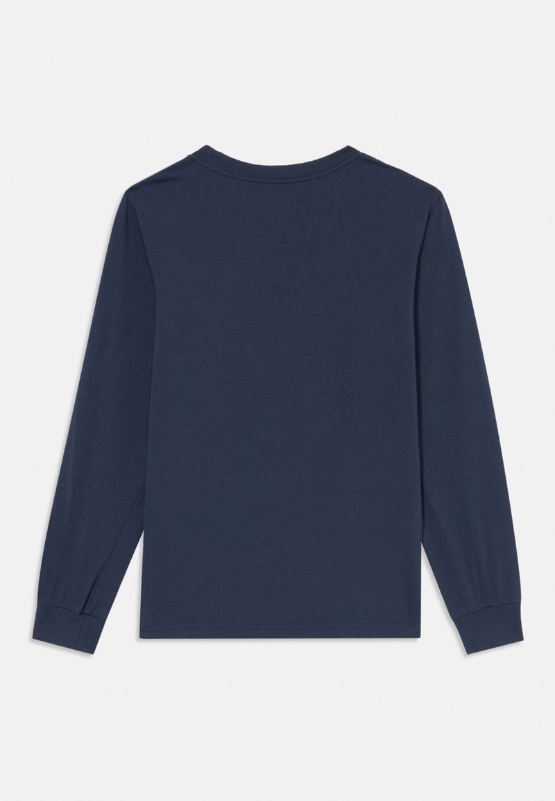 T-shirt bleu côtelé zippé fille
