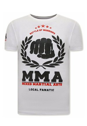 MMA FIGHTER NOV-77 - T-shirt print - wit