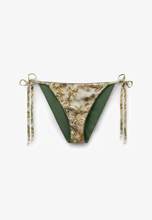 Calzedonia, TROPICAL FOLIAGE STRING - Braguita de bikini - multicolor