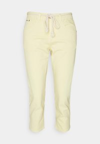 Cream Trousers - yellow