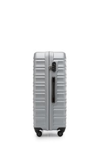 WITTCHEN LARGE SUITCASE WITH LUGGAGE TAG FROM ABS - Trolley - grey