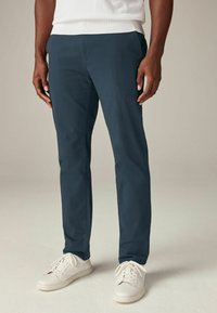 Next 2 PACK SLIM FIT STRETCH - Chinos tipa bikses - blue light stone