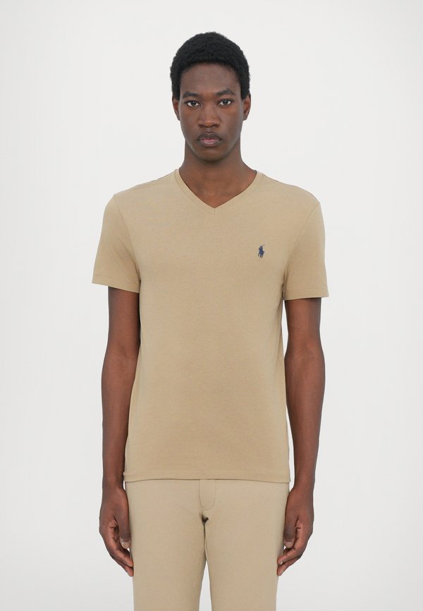 SHORT SLEEVE - Basic T-shirt - coastal beige