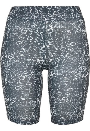 Urban Classics, AOP CYCLE - Kratke hlače - black/white