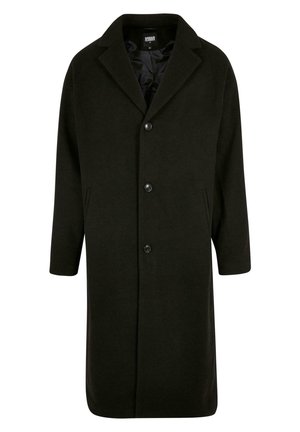 Urban Classics LONG - Classic coat - black