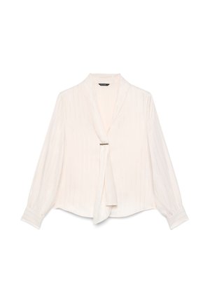 Calliope, CAMICIA RIGHE - Hemdbluse - var bianco lana