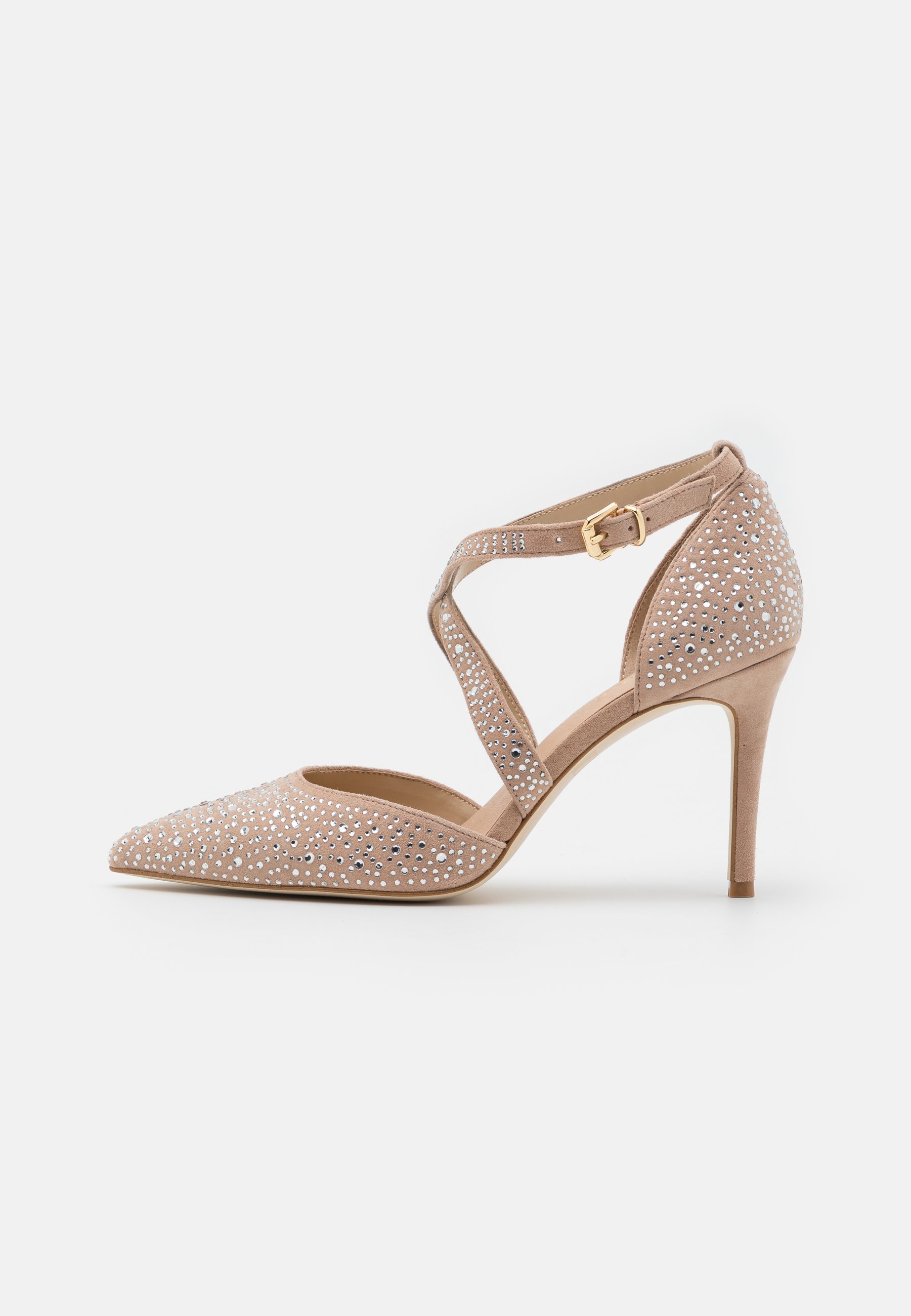 Anna Field LEATHER - Hoge hakken - beige/Beige - Zalando.nl
