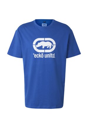 ecko unltd., ECKO UNLTD. ECKO UNLTD. JOHNRHINO T SHIRT - Print T-shirt - blue