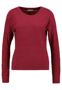 JDY Strickpullover - bordeaux