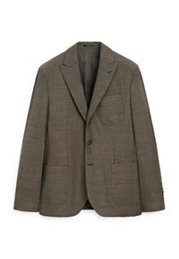 TEXTURED - Sakko - brown