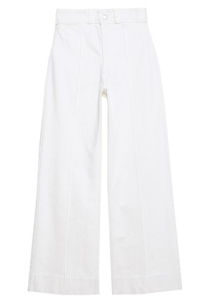 Jean flare - white