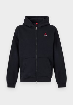 Jordan, Φούτερ με φερμουάρ - black/university red