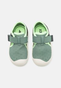 Adidas Terrex CAPTAIN TOEY UNISEX - Sandalias de senderismo - silver green/carbon/green spark