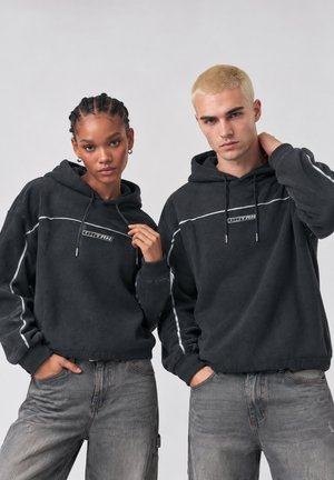 YOURTURN by Zalando, FLEECE UNISEX - Суитшърт с качулка - grey