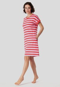 Schiesser MIT TASCHEN 1/2 ARM - Camicia da notte - rot