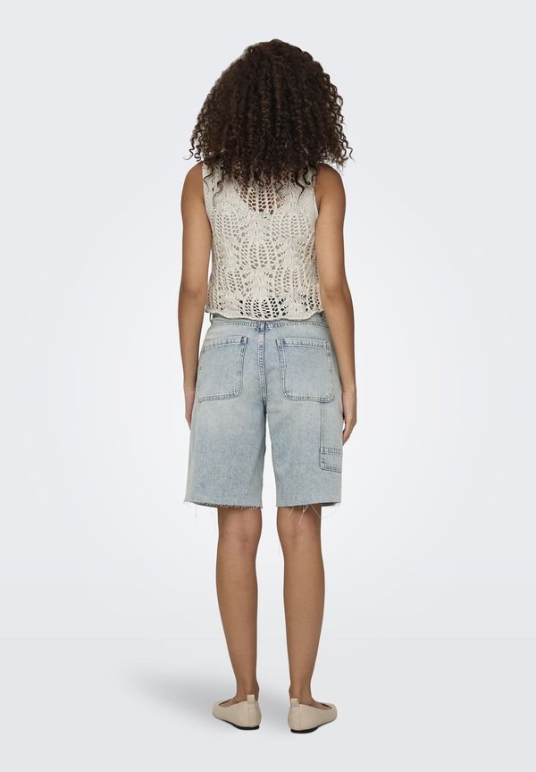 ONLRUTH LONG - Denim shorts3