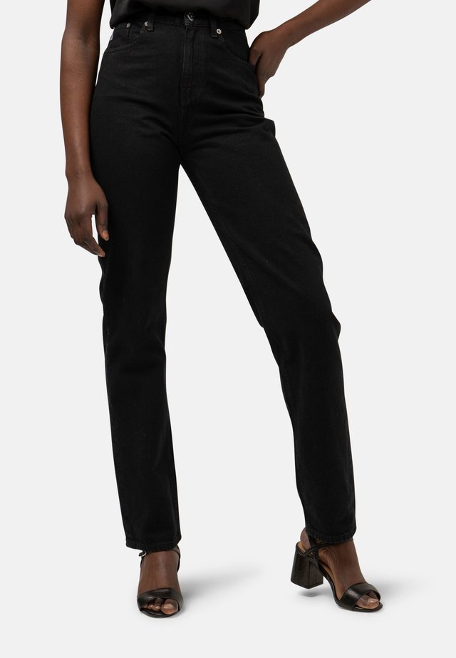 Straight leg jeans - dip black