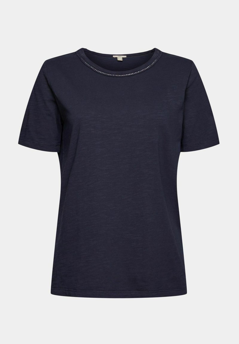 Damen T-Shirts | edc by Esprit T-Shirt basic navy/dunkelblau meliert - HJ24901 Damen T-Shirts | edc by Esprit T-Shirt basic navy/dunkelblau meliert - HJ24901