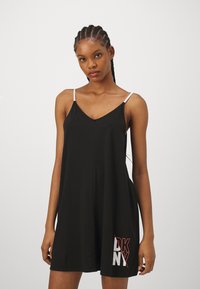 DKNY Intimates - MUST HAVE BASICS - Camisón - black Imagen en miniatura 1