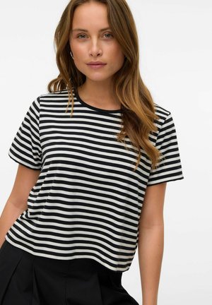 Vero Moda SNELLA  - Print T-shirt - snow white