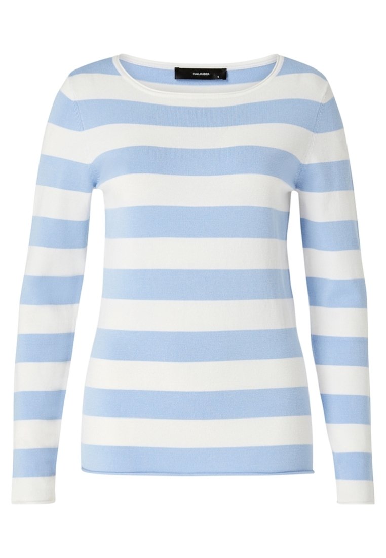 HALLHUBER Strickpullover light blue/hellblau (Pre-owned