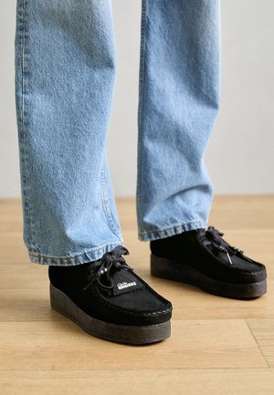 WALLACRAFT BEE - Casual snøresko - black