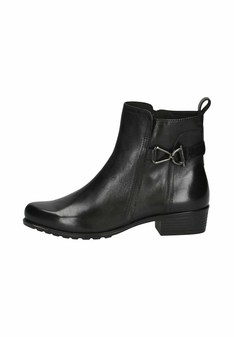 Caprice Botines bajos - black nappa