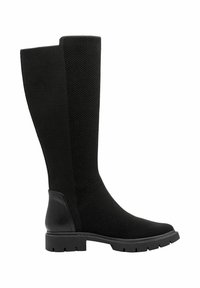 Tamaris Stivali con plateau - black