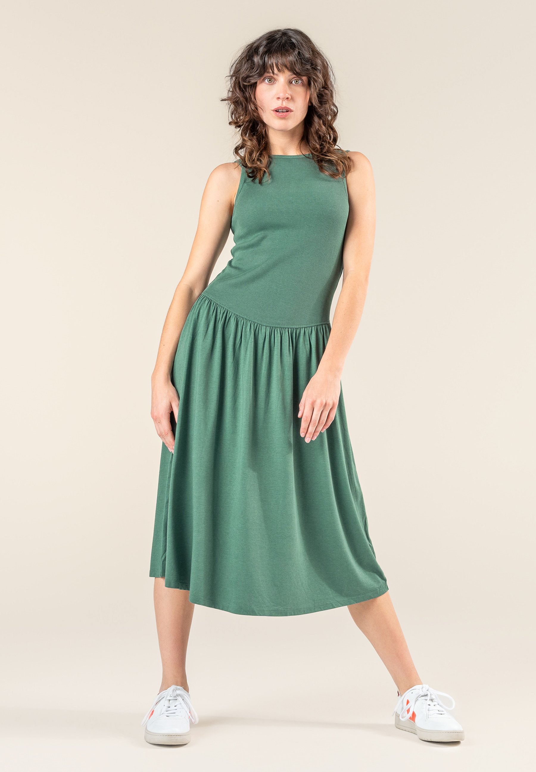 navy jersey dress Karen Kane Travel Jersey Dress, M, Navy main image 0