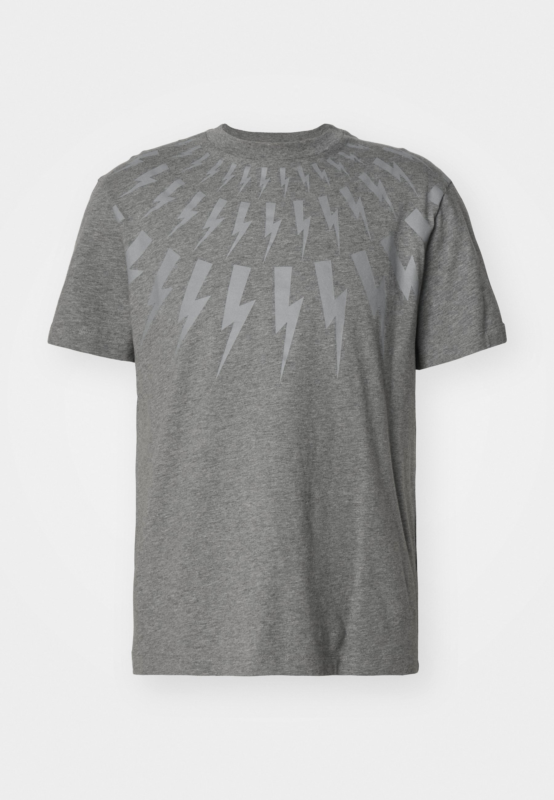 Tシャツ・カットソー NeIL Barrett \"FAIRISLE THUNDERBOLT\" T-SHIRT Neil Barrett Slim Fit FAIRISLE THUNDERBOLT T-Shirt men