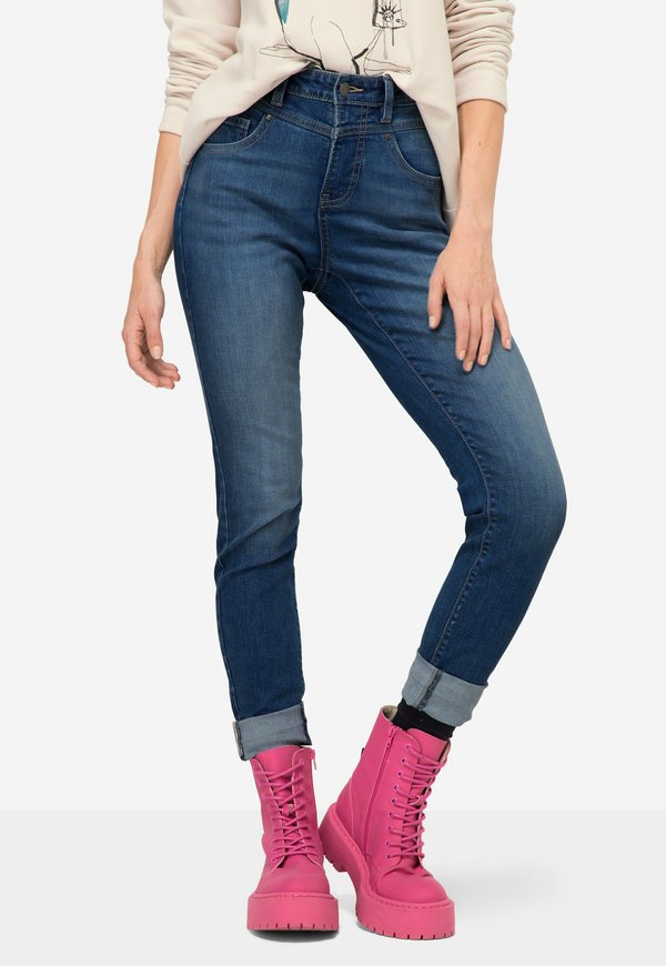 BAUCH-WEG HIGH WAIST 5-POCKET SUPERSTRETCH - Jeans Skinny Fit