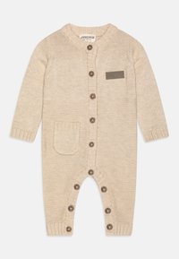 Jacky Baby - OVERALL BABY ON TOUR UNISEX - Lühikeste varrukatega bodi - beige-mélange Väikepilt 1