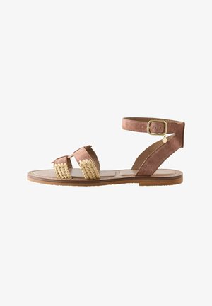 Next, REGULAR FIT - SANDALS . - Sandalias - camel brown