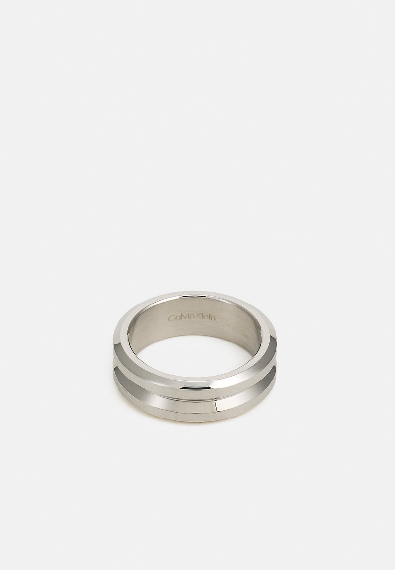 Calvin Klein BRUSHED POLISHED RING Bague silver-coloured