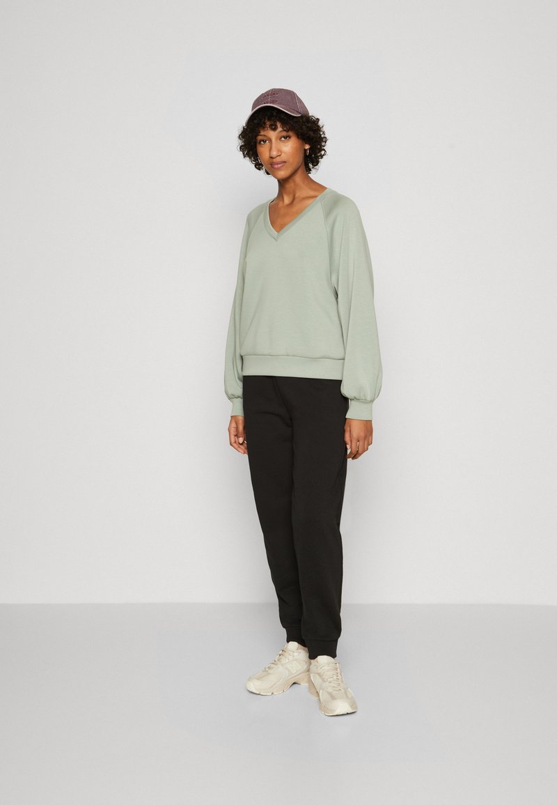 MSCH Copenhagen IMA RAGLAN - Sweatshirt - green milieu/grün 