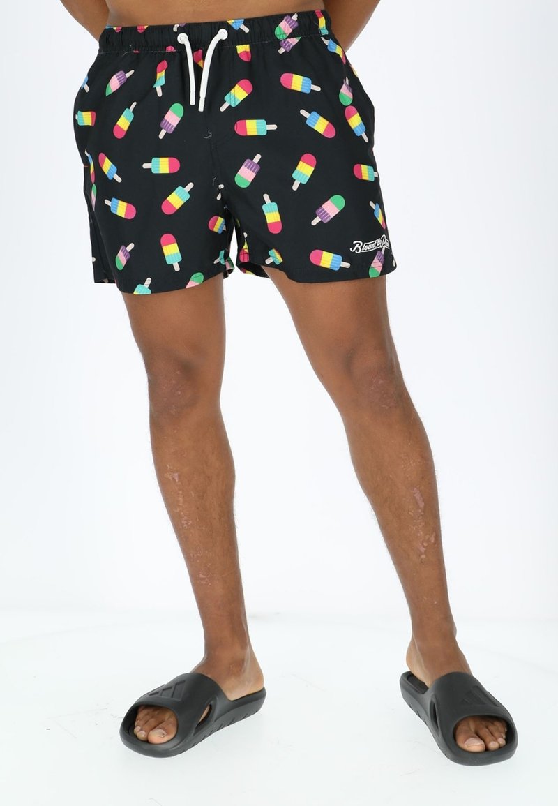 Blount & Pool Shorts da mare - black ice cream