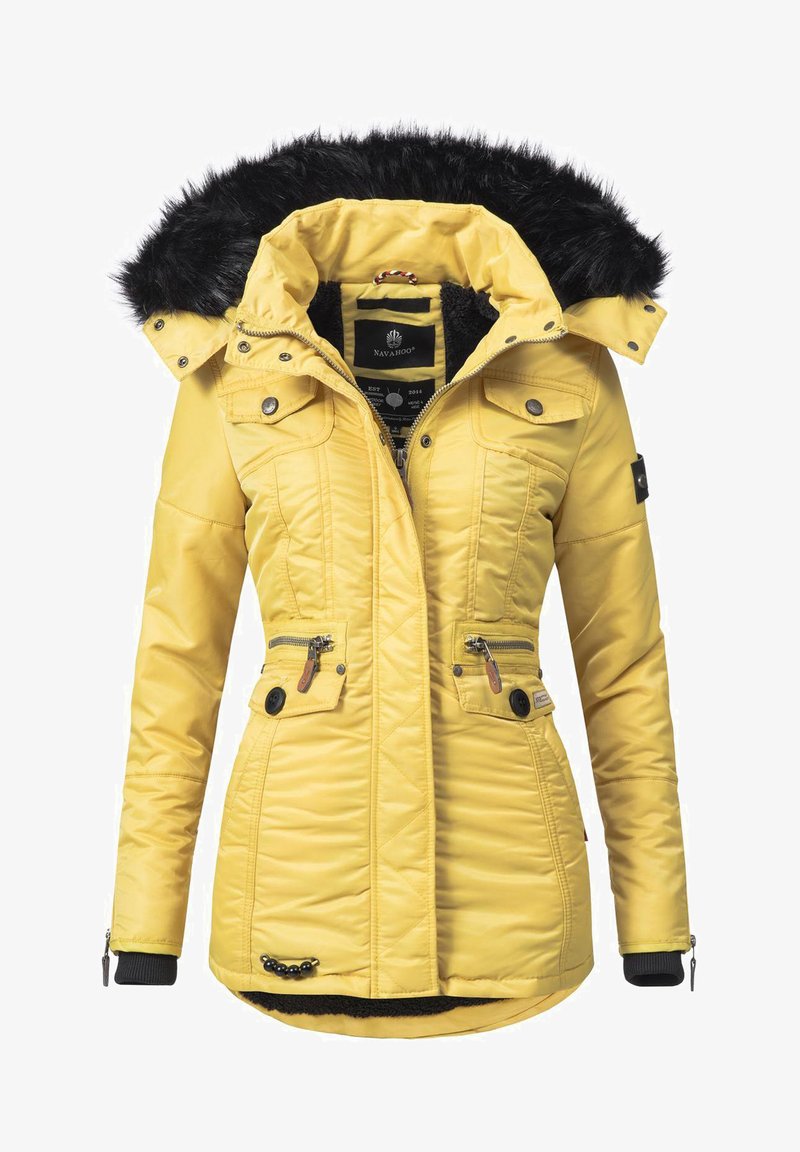 Navahoo SCHÄTZCHEN - Wintermantel - gelb
