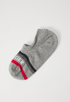 MEN FOOTIE TAB 2 PACK - Trainer socks - mid grey melange