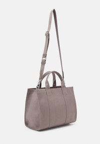 KARL LAGERFELD SQUARE MEDIUM TOTE - Sac à main - ash grey