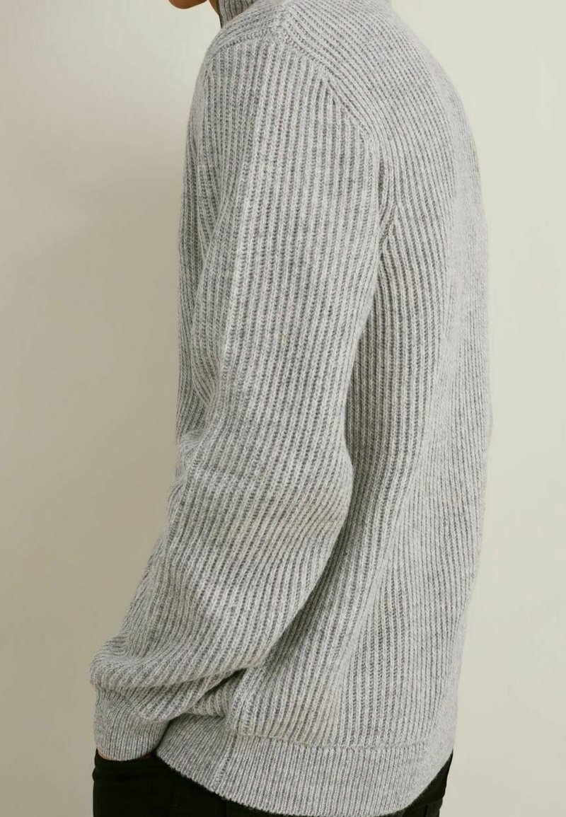 H&M Pull à manches courtes Dames T EU 36 bleu style décontracté